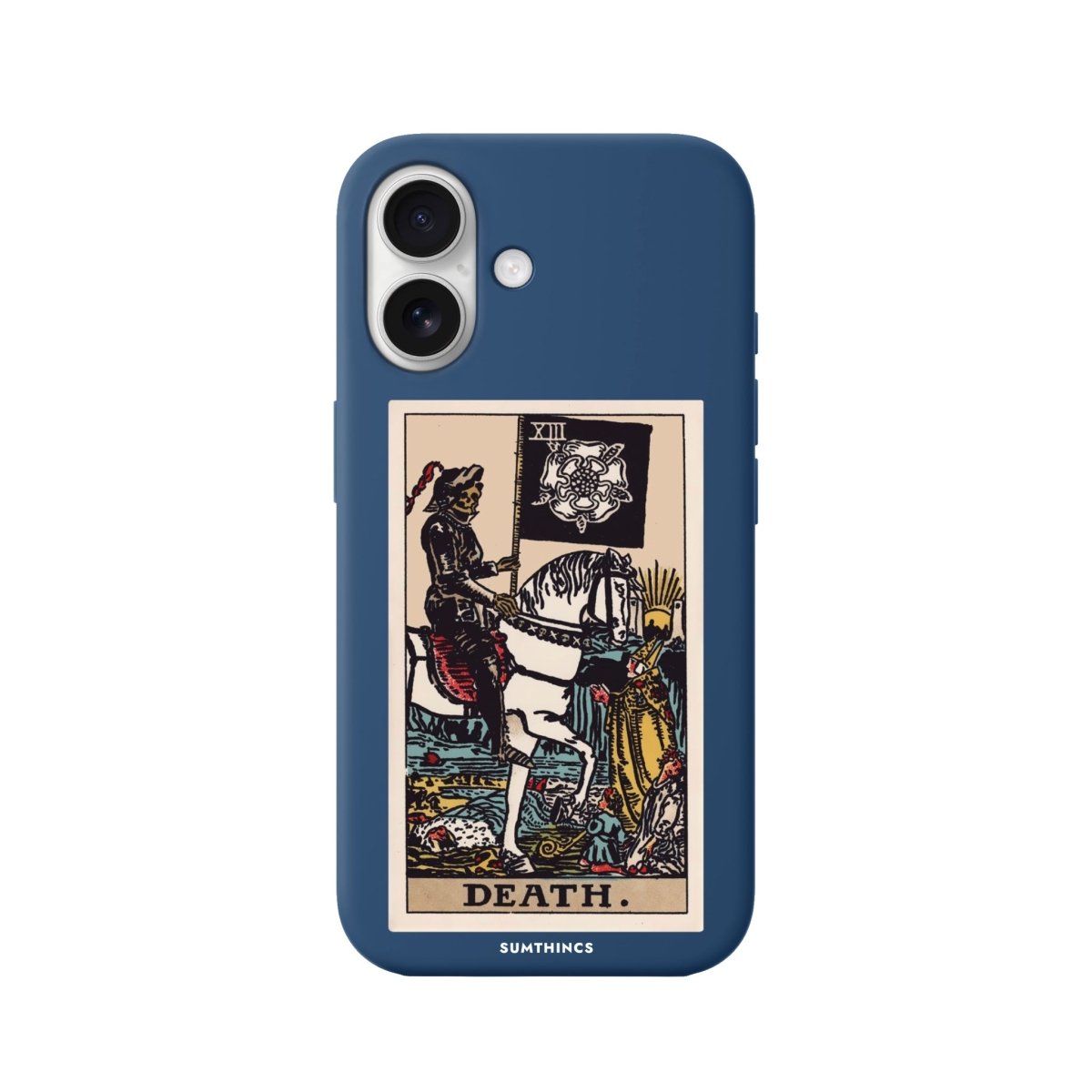 iPhone 16 Death Premium Telefon Kılıfı Pasifik Mavi - SUMTHINCS