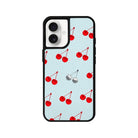iPhone 16 Disco Cherry Leather Vegan Deri Telefon Kılıfı - SUMTHINCS