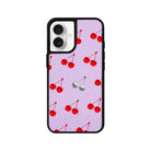 iPhone 16 Disco Cherry Leather Vegan Deri Telefon Kılıfı - SUMTHINCS
