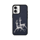 iPhone 16 Disco Deers Leather Vegan Deri Telefon Kılıfı - SUMTHINCS