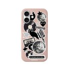 iPhone 16 Disco Stickers Premium Telefon Kılıfı - SUMTHINCS
