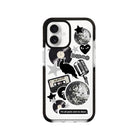 iPhone 16 Disco Stickers Procase Şeffaf Telefon Kılıfı - SUMTHINCS