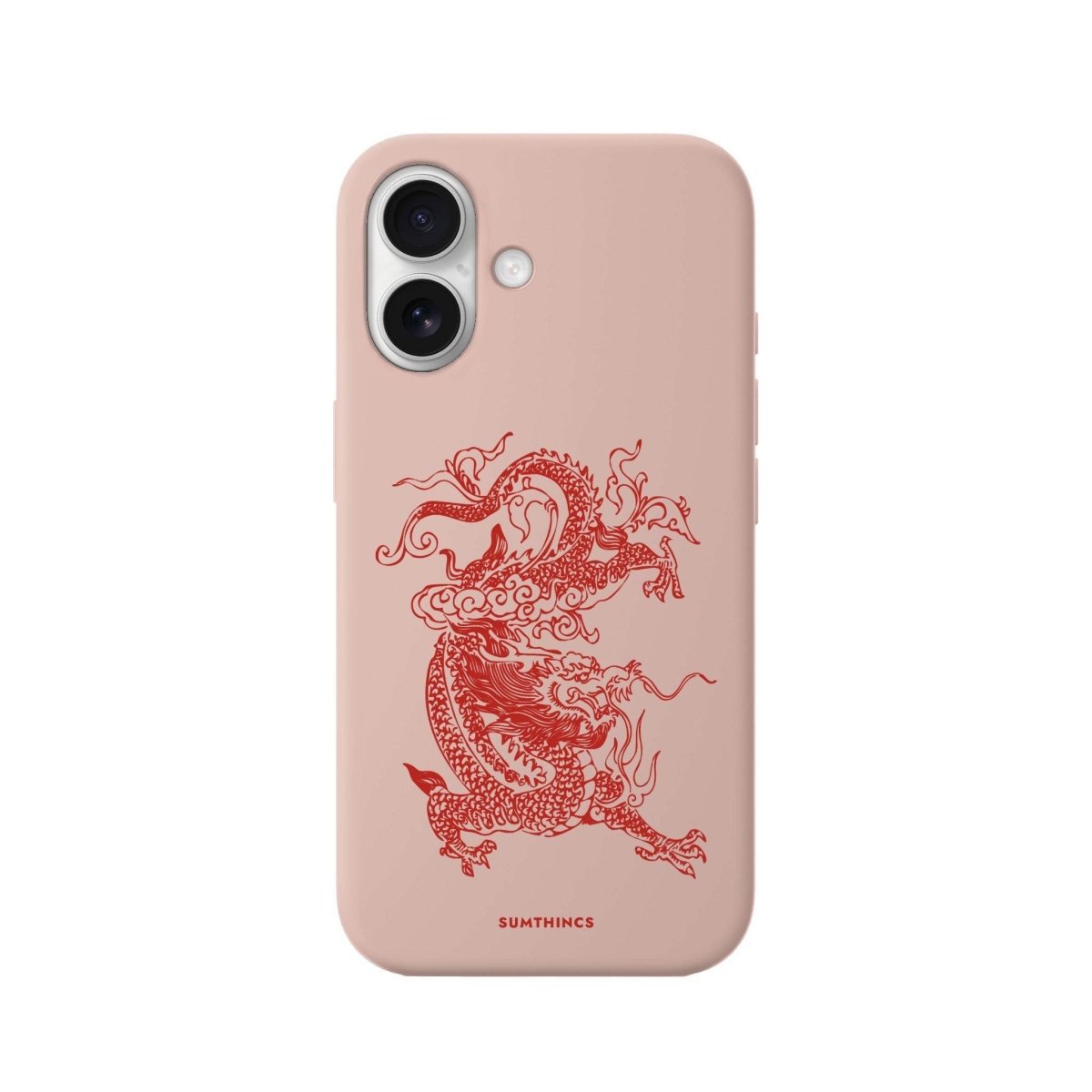 iPhone 16 Dragon Premium Telefon Kılıfı Bej - SUMTHINCS