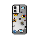 iPhone 16 Eye Stickers Mirror Aynalı Telefon Kılıfı - SUMTHINCS