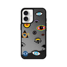 iPhone 16 Eye Stickers Mirror Aynalı Telefon Kılıfı - SUMTHINCS
