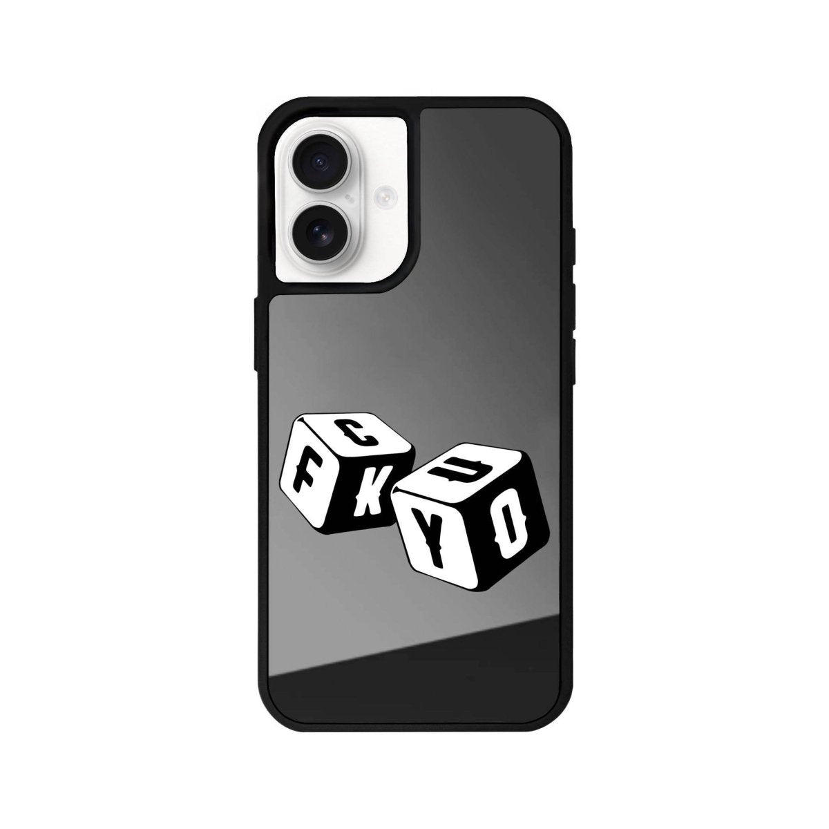 iPhone 16 Fck You Mirror Aynalı Telefon Kılıfı - SUMTHINCS