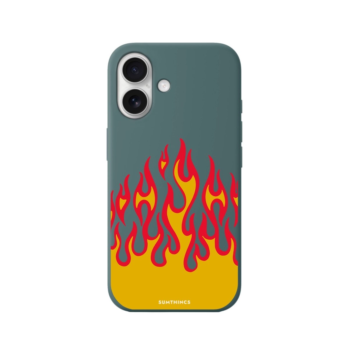 iPhone 16 Flamme Premium Telefon Kılıfı Kaktüs Yeşili - SUMTHINCS
