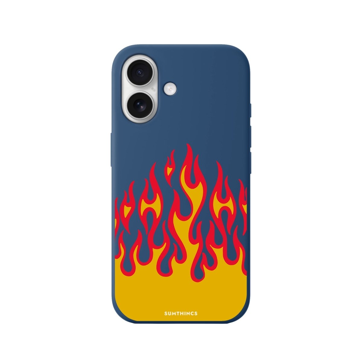 iPhone 16 Flamme Premium Telefon Kılıfı Pasifik Mavi - SUMTHINCS
