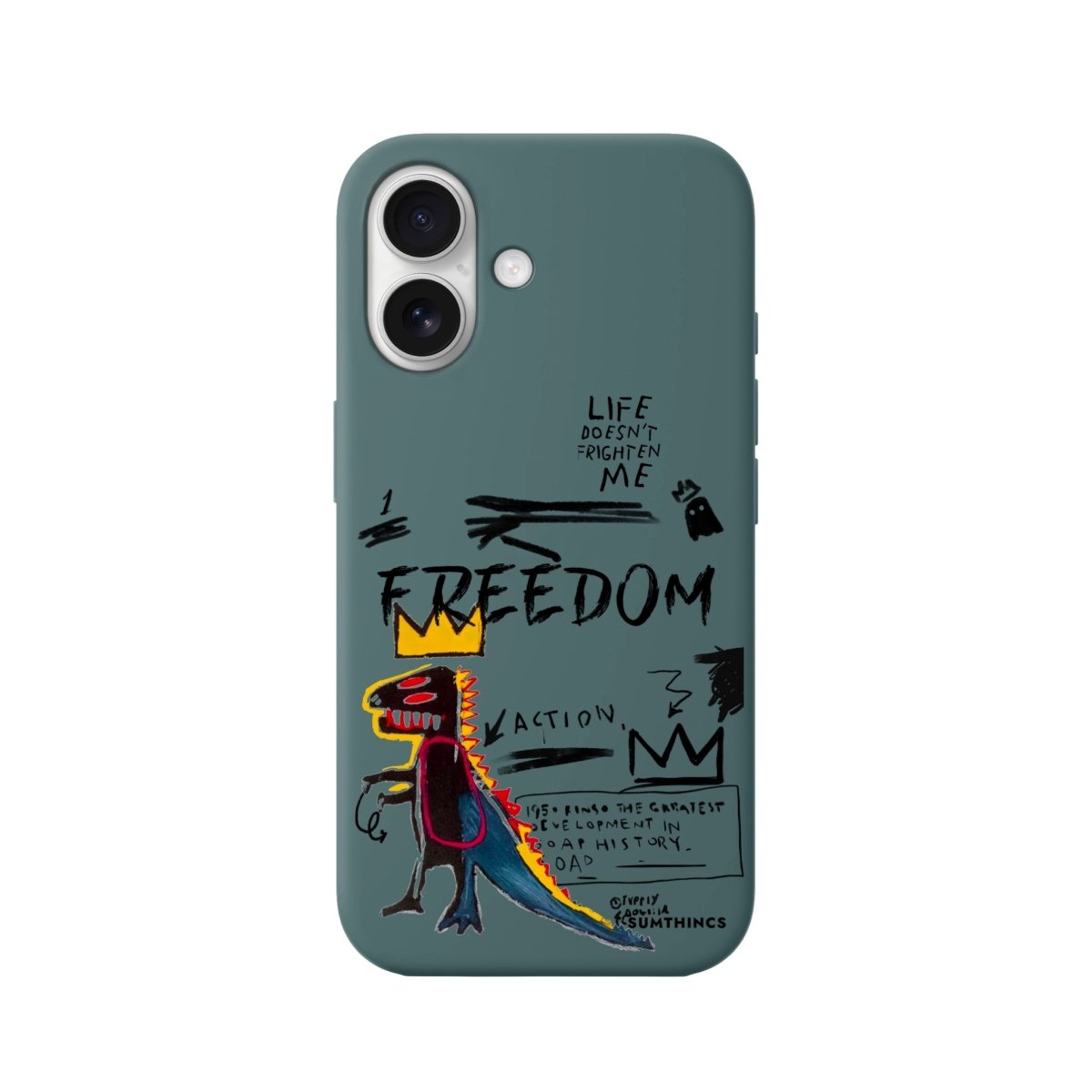 iPhone 16 Freedom Premium Telefon Kılıfı Kaktüs Yeşili - SUMTHINCS