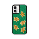 iPhone 16 Gingerbread Man Leather Vegan Deri Telefon Kılıfı - SUMTHINCS