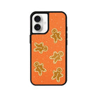 iPhone 16 Gingerbread Man Leather Vegan Deri Telefon Kılıfı - SUMTHINCS