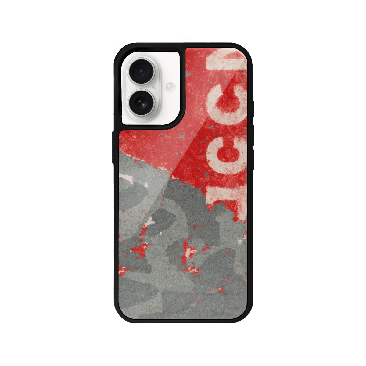 iPhone 16 Graffiti Glossy Cam Telefon Kılıfı - SUMTHINCS