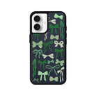 iPhone 16 Green Garland Leather Vegan Deri Telefon Kılıfı - SUMTHINCS