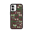 iPhone 16 Green Garland Leather Vegan Deri Telefon Kılıfı - SUMTHINCS