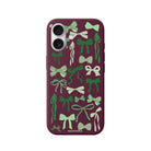iPhone 16 Green Garland Premium Telefon Kılıfı - SUMTHINCS