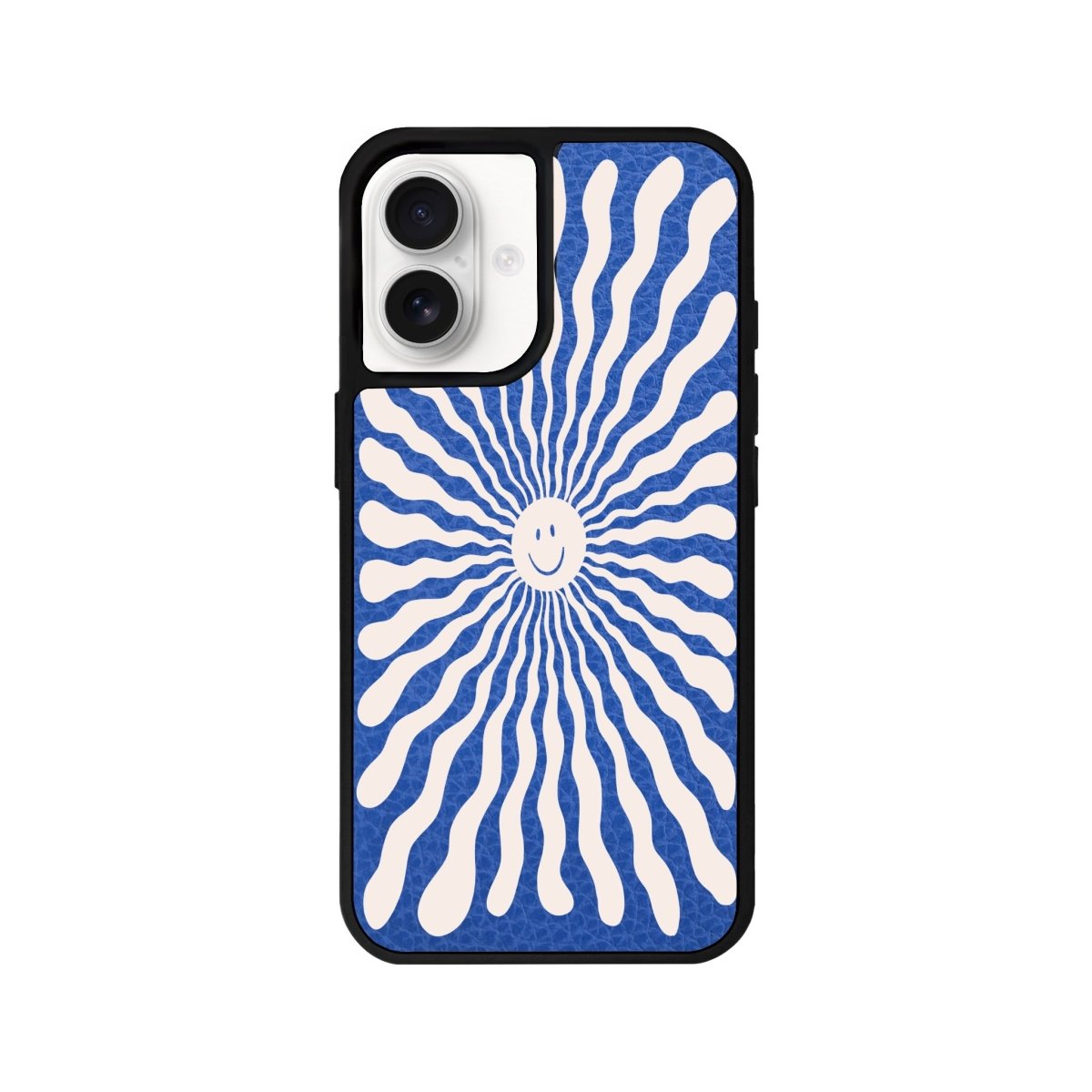 iPhone 16 Happy Little Sun Leather Vegan Deri Telefon Kılıfı - SUMTHINCS
