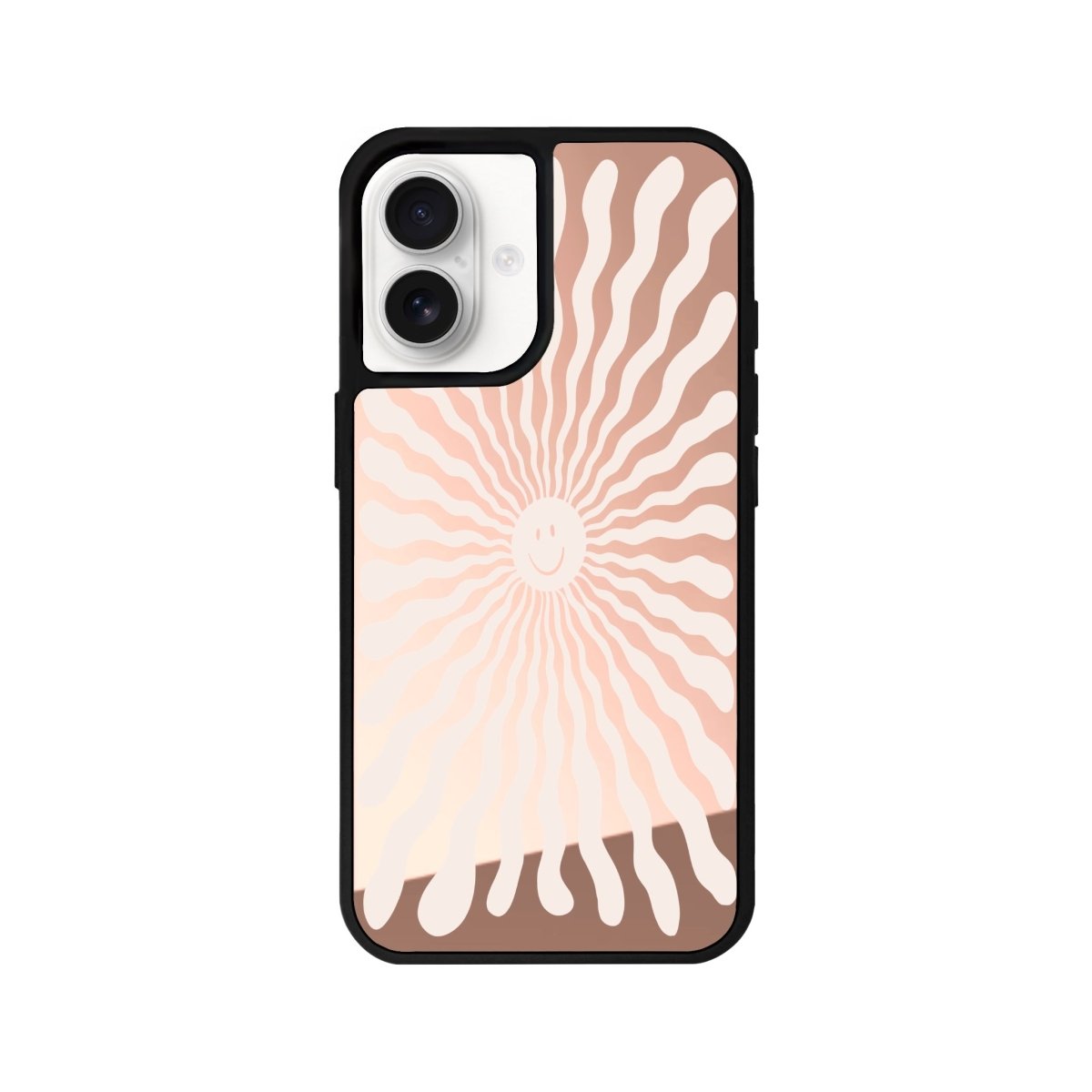 iPhone 16 Happy Little Sun Mirror Aynalı Telefon Kılıfı - SUMTHINCS