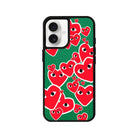 iPhone 16 Hearts Leather Vegan Deri Telefon Kılıfı - SUMTHINCS