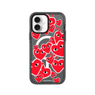 iPhone 16 Hearts Magsafe Procase Şeffaf Telefon Kılıfı - SUMTHINCS