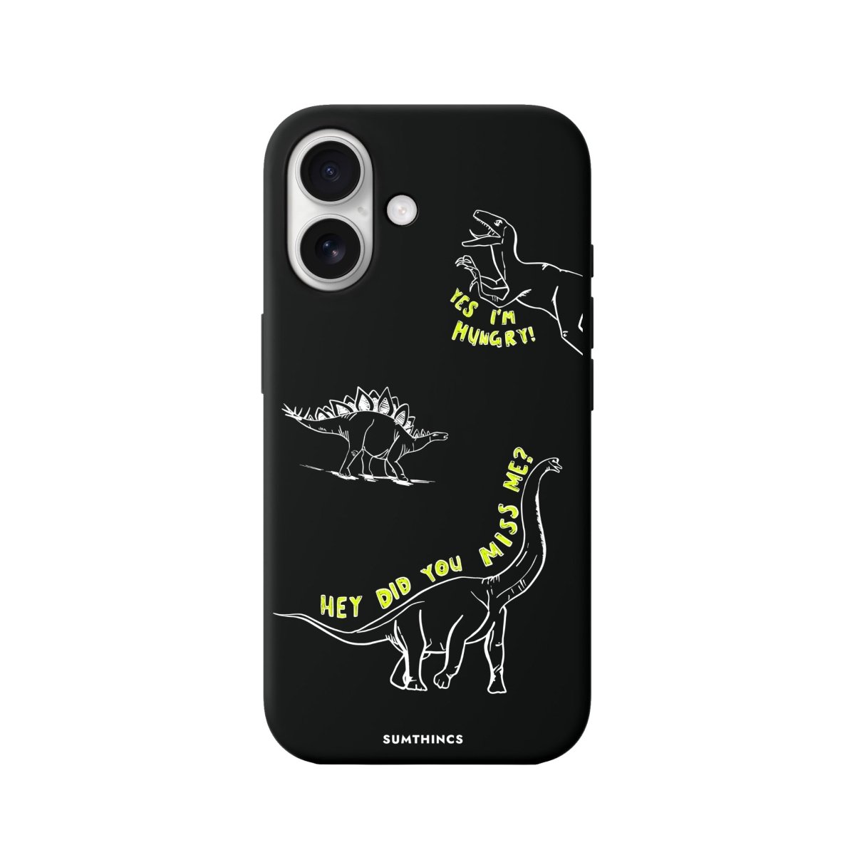 iPhone 16 Hey Did You Miss Me? Premium Telefon Kılıfı Siyah - SUMTHINCS