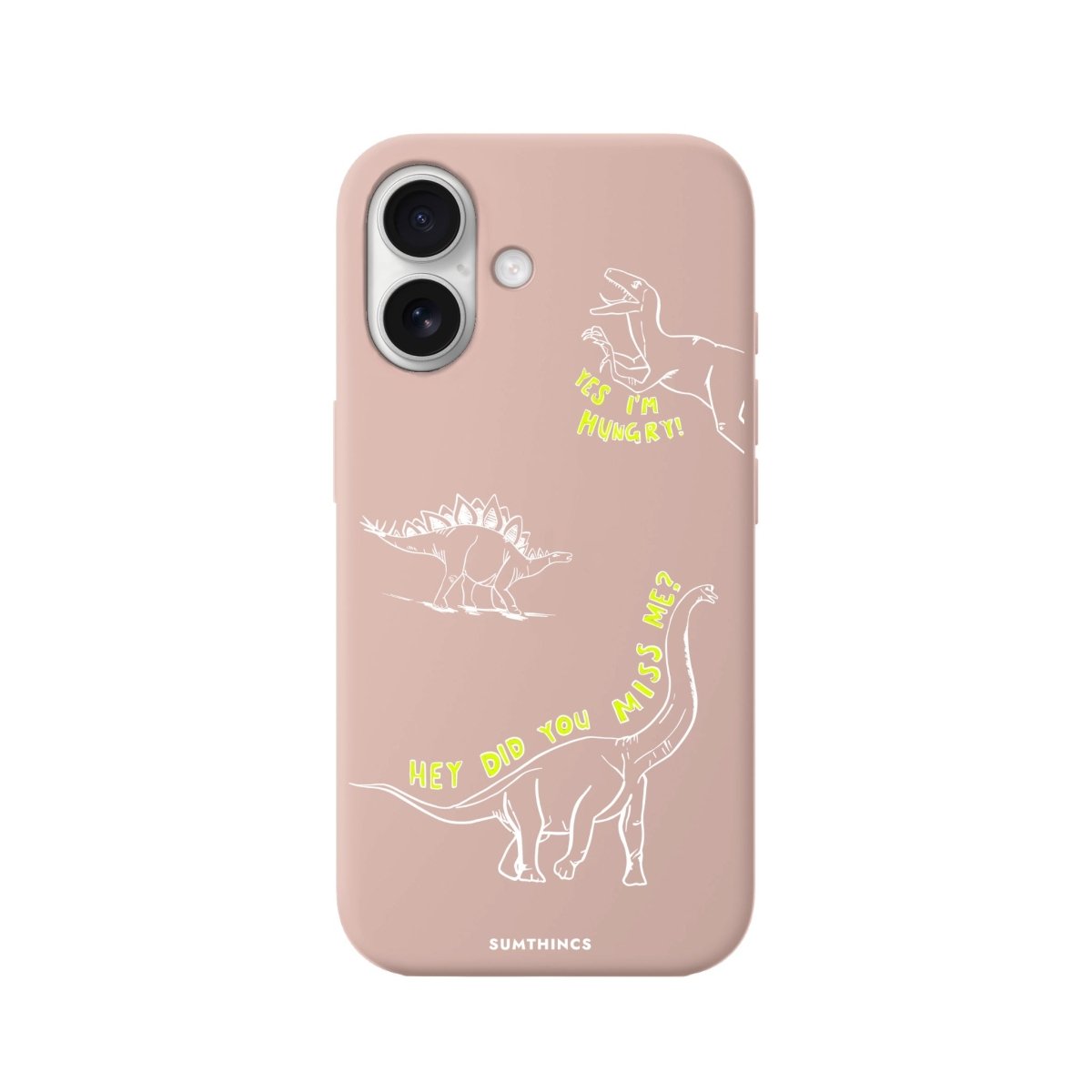 iPhone 16 Hey Did You Miss Me? Premium Telefon Kılıfı Bej - SUMTHINCS