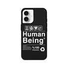 iPhone 16 Human Being Leather Vegan Deri Telefon Kılıfı - SUMTHINCS