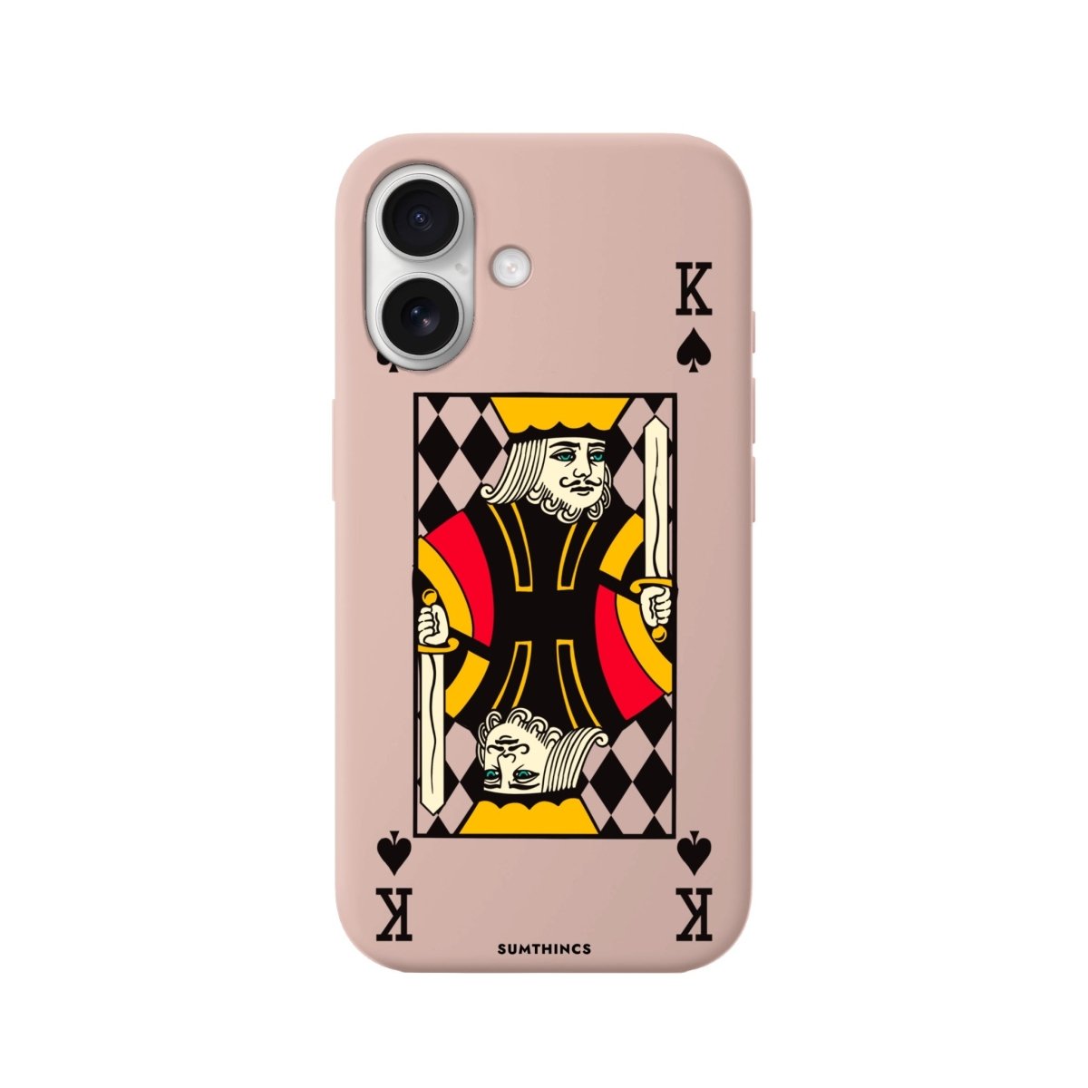 iPhone 16 King Premium Telefon Kılıfı Bej - SUMTHINCS