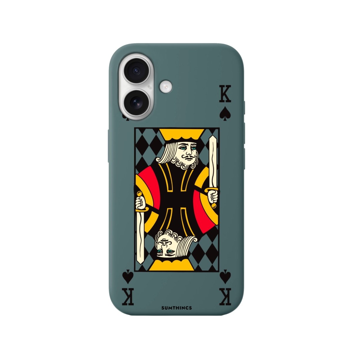 iPhone 16 King Premium Telefon Kılıfı Kaktüs Yeşili - SUMTHINCS