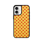 iPhone 16 Little Hearts Leather Vegan Deri Telefon Kılıfı - SUMTHINCS