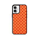 iPhone 16 Little Hearts Leather Vegan Deri Telefon Kılıfı - SUMTHINCS
