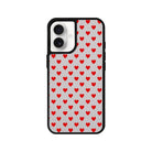 iPhone 16 Little Hearts Leather Vegan Deri Telefon Kılıfı - SUMTHINCS