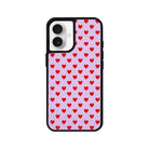 iPhone 16 Little Hearts Leather Vegan Deri Telefon Kılıfı - SUMTHINCS