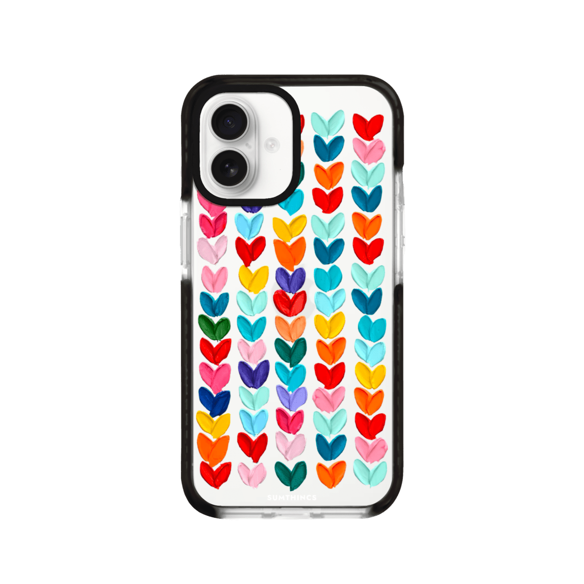 iPhone 16 Lovestorm Procase Şeffaf Telefon Kılıfı Siyah Şeffaf - SUMTHINCS