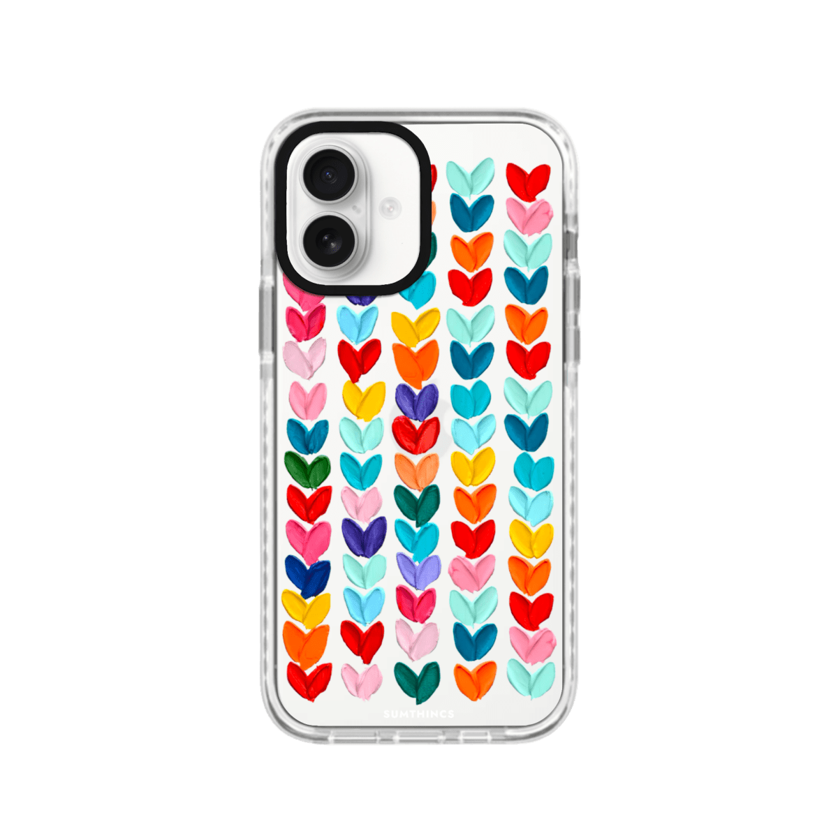 iPhone 16 Lovestorm Procase Şeffaf Telefon Kılıfı Beyaz Şeffaf - SUMTHINCS