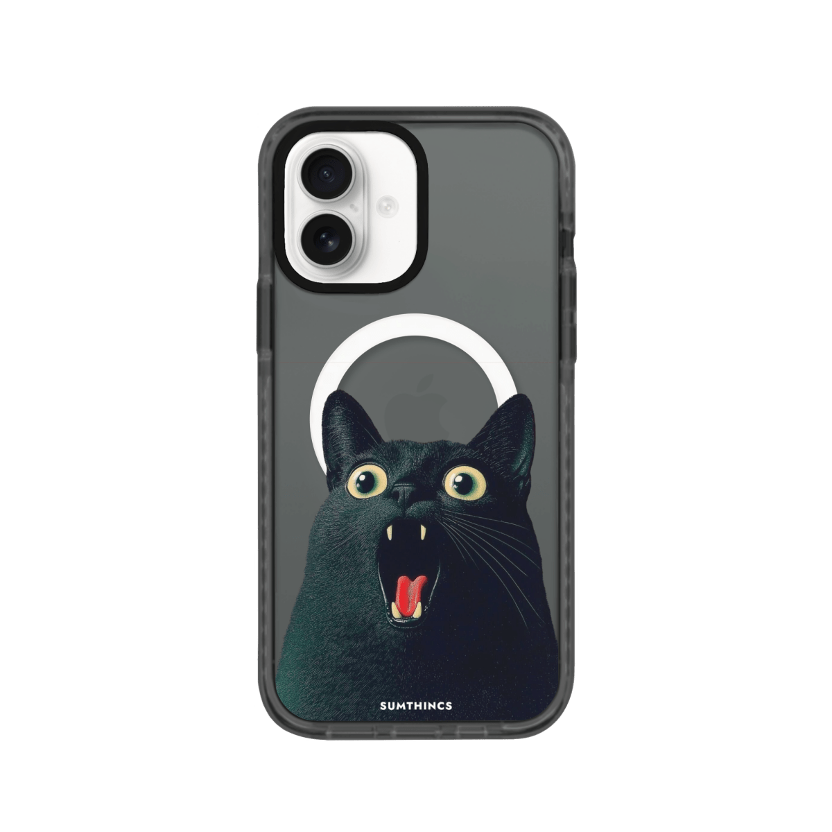 iPhone 16 Meoww Magsafe Procase Telefon Kılıfı Antrasit - SUMTHINCS