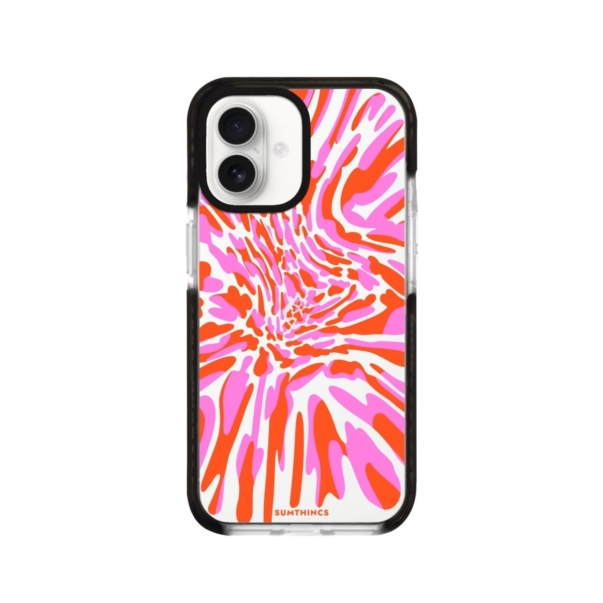 iPhone 16 Neon Dreams Procase Şeffaf Telefon Kılıfı Siyah Şeffaf - SUMTHINCS