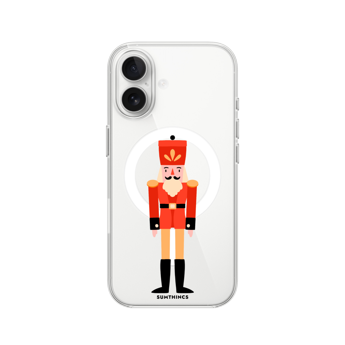 iPhone 16 Nutcracker Clear Magsafe Telefon Kılıfı - SUMTHINCS