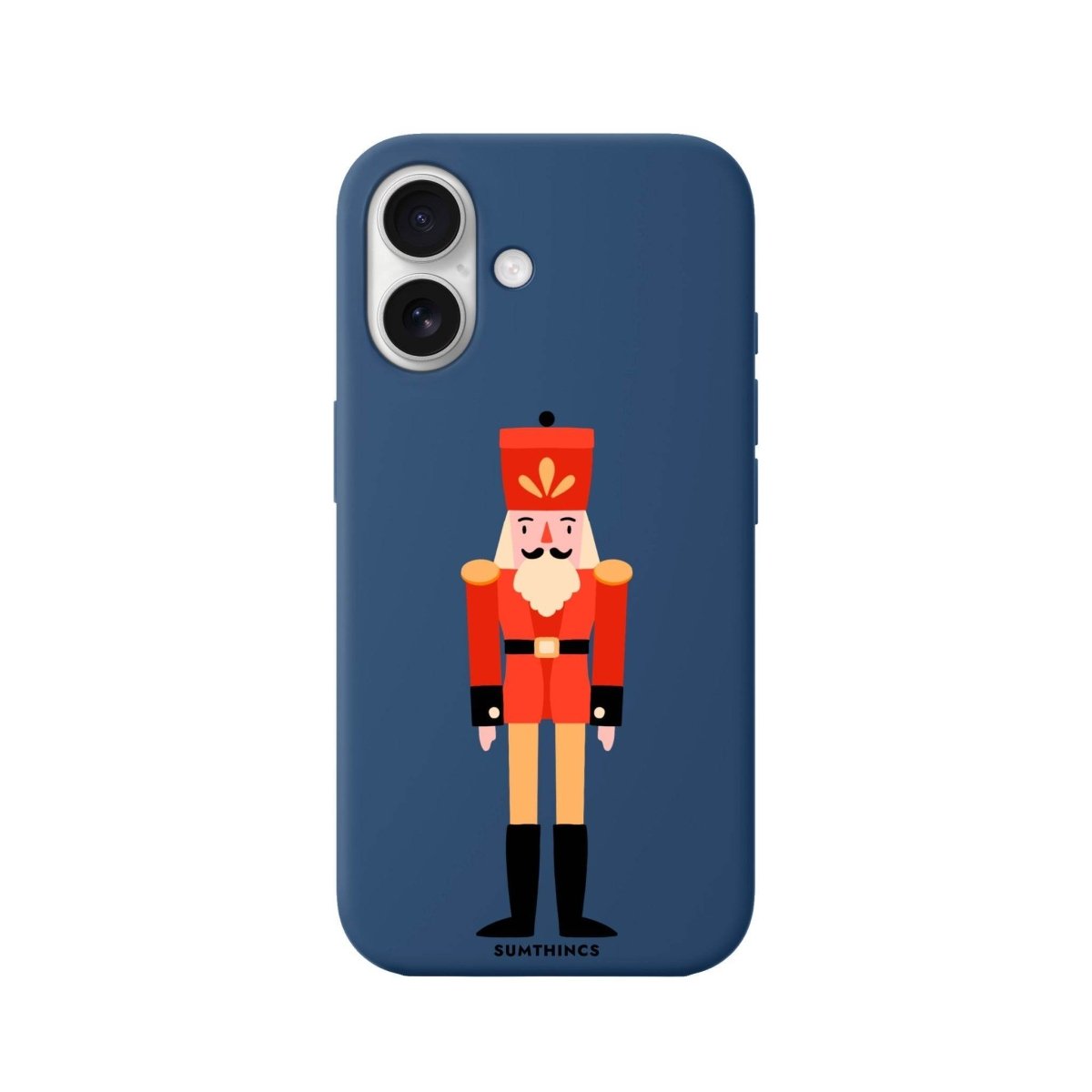 iPhone 16 Nutcracker Premium Telefon Kılıfı Pasifik Mavi - SUMTHINCS