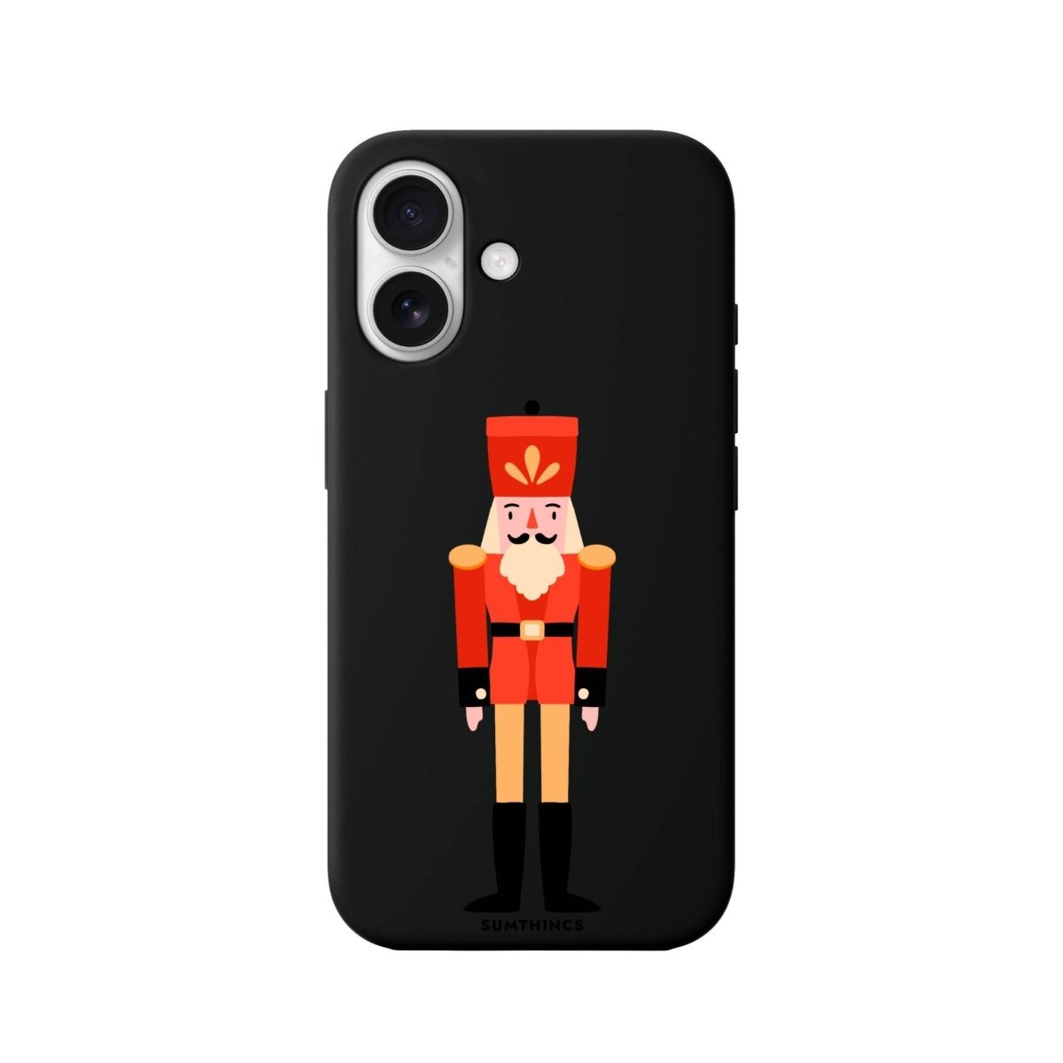iPhone 16 Nutcracker Premium Telefon Kılıfı Siyah - SUMTHINCS