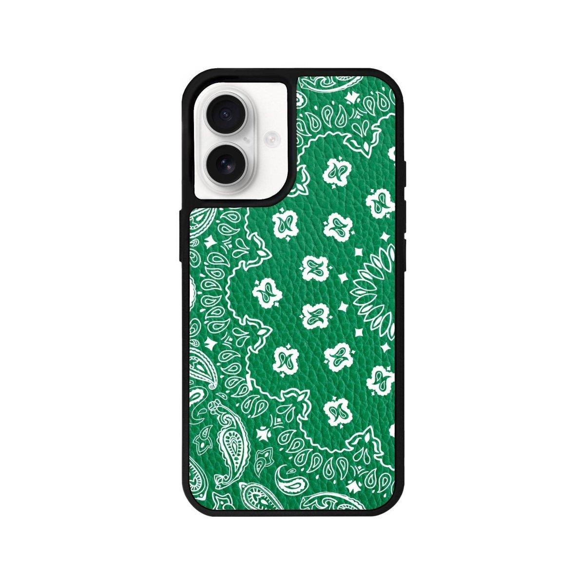 iPhone 16 Paisley Leather Vegan Deri Telefon Kılıfı - SUMTHINCS