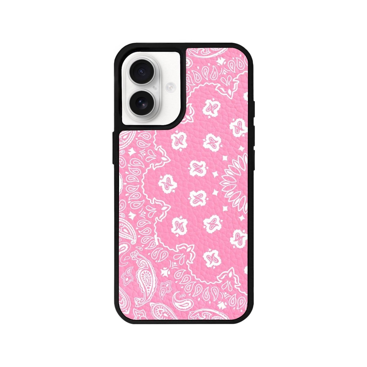 iPhone 16 Paisley Leather Vegan Deri Telefon Kılıfı - SUMTHINCS