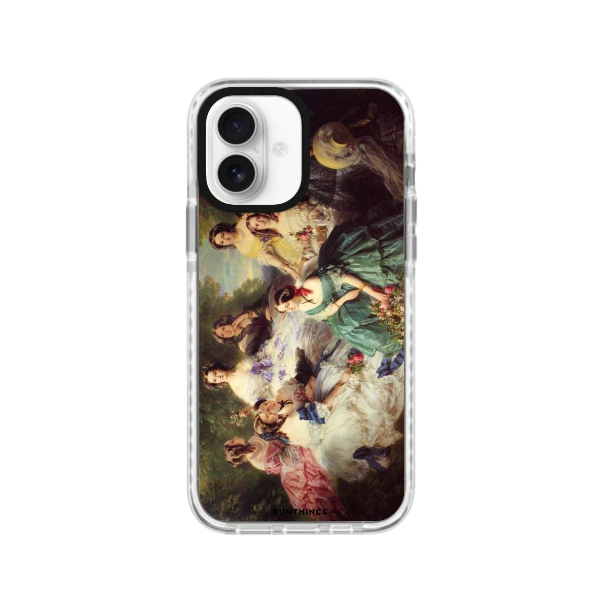 iPhone 16 Picnic Procase Şeffaf Telefon Kılıfı Beyaz Şeffaf - SUMTHINCS