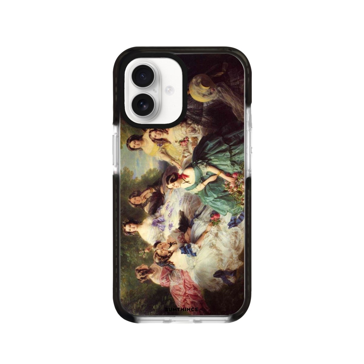 iPhone 16 Picnic Procase Şeffaf Telefon Kılıfı Siyah Şeffaf - SUMTHINCS