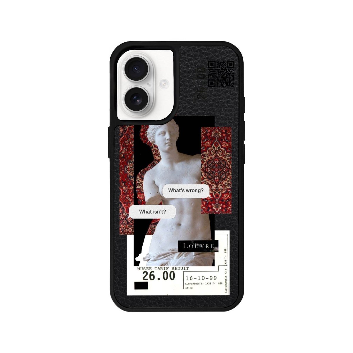 iPhone 16 PixelVenus Leather Vegan Deri Telefon Kılıfı - SUMTHINCS