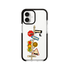 iPhone 16 Plus Crossroad Procase Şeffaf Telefon Kılıfı Siyah Şeffaf - SUMTHINCS