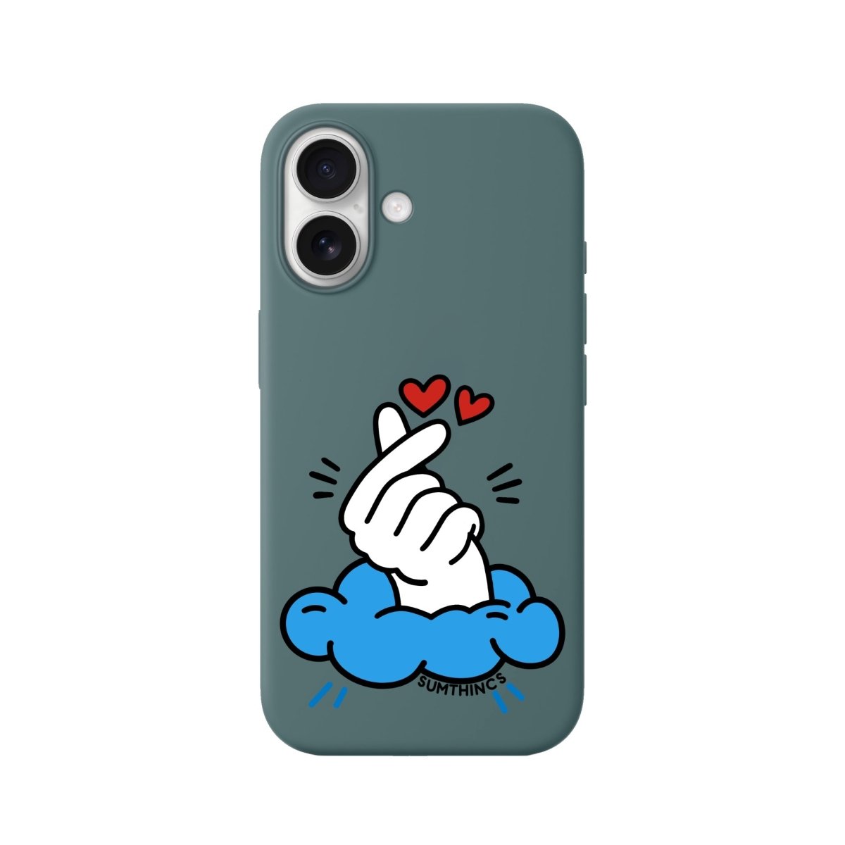 iPhone 16 Plus Crush Premium Telefon Kılıfı Kaktüs Yeşili - SUMTHINCS