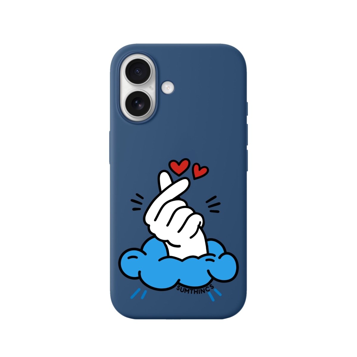 iPhone 16 Plus Crush Premium Telefon Kılıfı Pasifik Mavi - SUMTHINCS