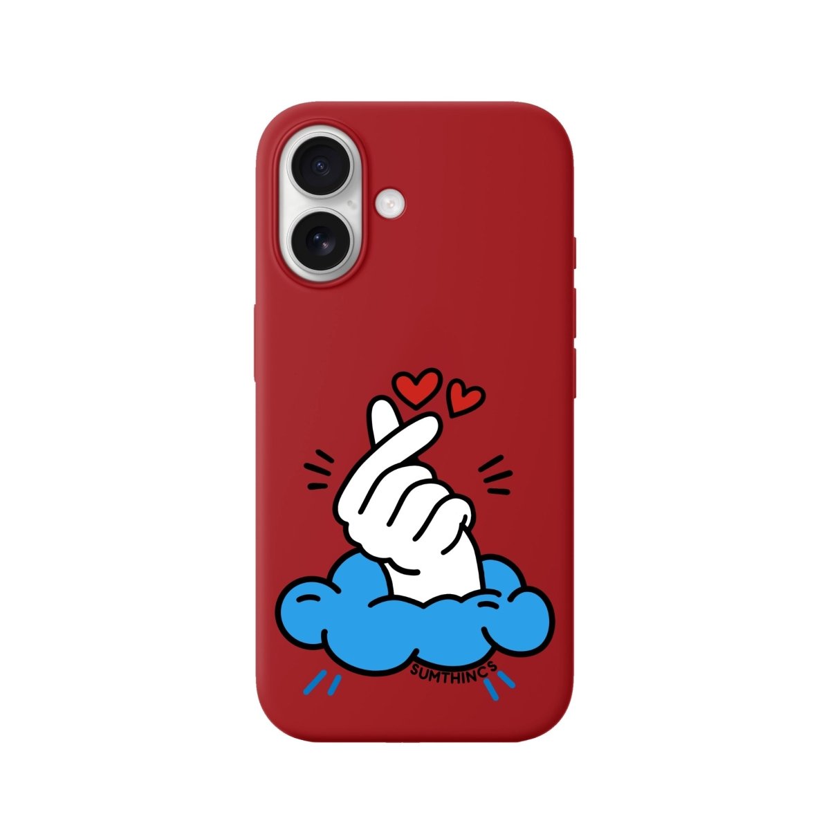 iPhone 16 Plus Crush Premium Telefon Kılıfı Kırmızı - SUMTHINCS