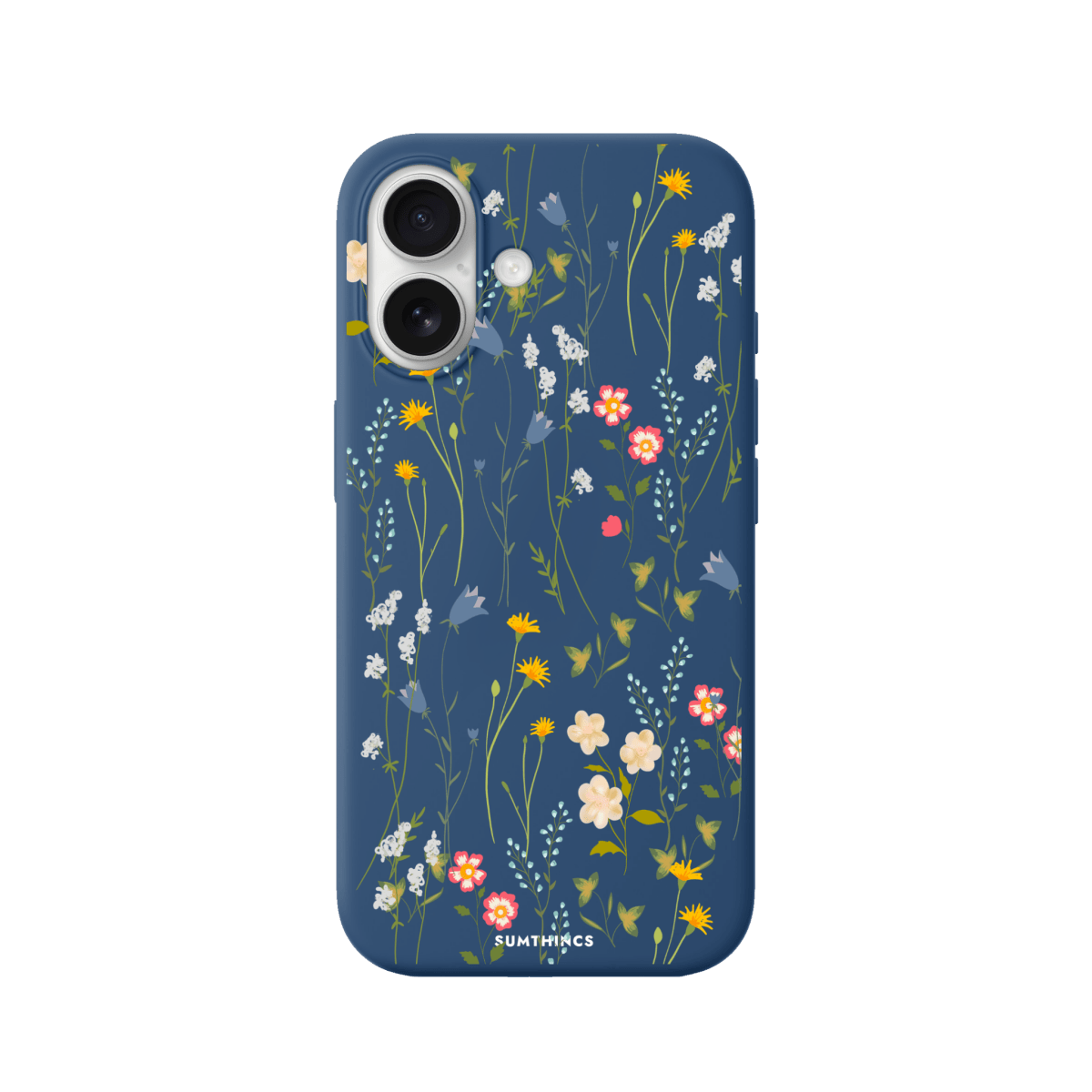 iPhone 16 Plus Eternal Garden Premium Telefon Kılıfı Pasifik Mavi - SUMTHINCS