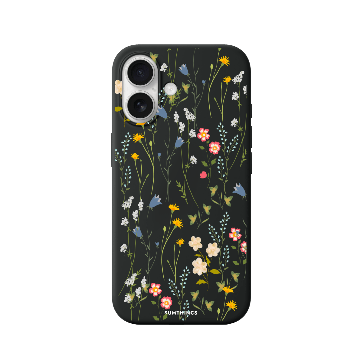 iPhone 16 Plus Eternal Garden Premium Telefon Kılıfı Siyah - SUMTHINCS